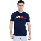 New Balance MNT1354 Lacivert Erkek Tişört - XL