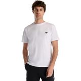 New Balance MNT1537-WT Beyaz Yuvarlak Yaka Erkek T-shirt