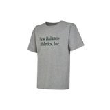 New Balance MNT3522-AG Gri Erkek Tişört; Gri; 2XL
