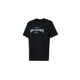 New Balance MNT3615 Erkek Tişört, Siyah, L