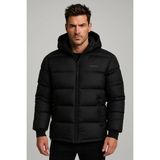 New Balance MPJ3122-BK Puffer Jacket Sıyah Erkek Mont - Siyah - 2XL