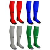 New Balance Nb Konc Tozluk Futbol Çorabı - 4 Lü Set - Kırmızı-Mavi-Antrasit-Yeşil