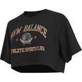 New Balance NB Lifestyle Kadın T-shirt - Siyah