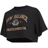 New Balance NB Lifestyle Kadın T-shirt - XS - Siyah