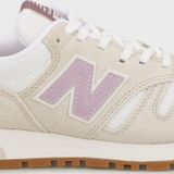 New Balance NB Lifestyle Logolu Süet Sneaker Bayan Ayakkabı WL565LLC BEJ