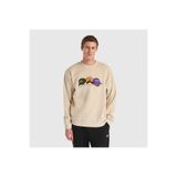 New Balance Nb Lifestyle Men Sweatshirt Erkek Bej Sweatshirt - Mnc3505
