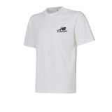 New Balance NB Lifestyle Men Tshirt Erkek Beyaz T-Shirt - MNT1643