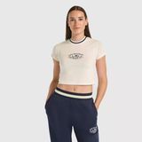 New Balance Nb Lifestyle Women Tshirt Kadın Bej T-Shirt - Wnt3501
