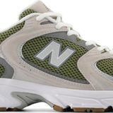 New Balance NB Unisex Running Sneaker Shoes Krem Yeşil Spor Ayakkabı
