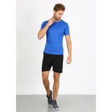 New Balance NBTM2105-SON Mavi Erkek Tişört Nefes Alabilir Kumaş İle Şık Tasarım - XS