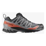 New Balance Salomon Xa Pro 3D V9 Gore-Tex Turbulence Black Erkek Outdoor Ayakkabı - Gri
