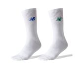 New Balance SOA08-WT1-100 Socks 2'li Beyaz Unisex Çorap