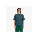 New Balance Sport Graphic Oversized Kadın Yeşil T-Shirt