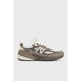New Balance Süet Logolu Bağcıklı Sneaker Ayakkabı Erkek Ayakkabı U990SG6 - Sütlü Kahve