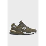 New Balance Süet Logolu Bağcıklı Sneaker Ayakkabı Erkek Ayakkabı U992GL - Haki