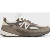 New Balance Süet Logolu Bağcıklı Sneaker Erkek Ayakkabı U990SG6 SÜTLÜ KAHVE