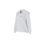 New Balance Sweatshirt, M, WNC1609, Beyaz, kadın
