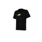 New Balance Tişört, 2XL, MNT1645, Siyah, Erkek