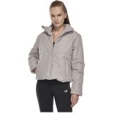New Balance WNJ3427 Nb Lifestyle Women Jacket Mont Gri Kadın Mont - XS