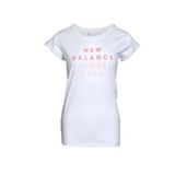 New Balance WPS004-WT Beyaz Kadın T-shirt
