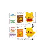 New Block Winnie The Pooh Ve Pikachu 2'li Mikro Blok Yapım Seti - Eğitici Zeka Geliştirici Oyuncak Lego Seti