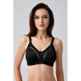 New Bra 6001 Kadın Balensiz Toparlayıcı Sütyen Siyah
