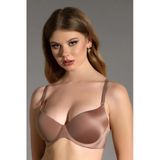 New Bra 6040 Bayan Lazer Kesim Balenli Dolgulu Sütyen Capucino