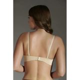 New Bra 6040 Bayan Lazer Kesim Balenli Dolgulu Sütyen Ten - Ten
