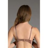 New Bra 6045 Bayan Lazer Kesim Çift Destekli Sütyen Capucino