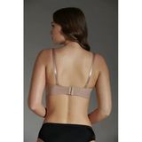 New Bra 6055 Bayan Lazer Kesim Straples Sütyen Capucino