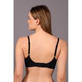New Bra 6150 Bayan Lazer Kesim Sütyen Siyah