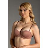 New Bra 8310 Kadın Sırtı Şeffaf Desteksiz Sütyen