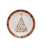 New Çam Servis Tabağı 26 cm 21652 - Option-1 - 51R-Turuncu