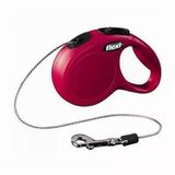New Classic Otomatik İp Köpek Gezdirme Tasması Medium 8 Mt Kırmızı