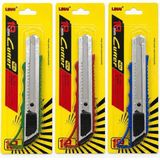 New Cutter Metal Sürgülü Maket Bıçağı 10 Adet