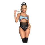 New Dreams Eğlenceli Fantezi Tarz Jartiyer Takım 8365 (Naturel, S)