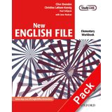 New English File: Elementary: Workbook with key and MultiROM Pack: Six-level general English course for adults: Workbook, MultiROM and Answer Booklet Pack Elementary level