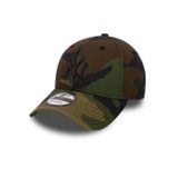 New Era 11357008-001 Kahverengi New York Yankees Essential Camo 9Forty Unisex Şapka