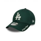 New Era 60758994-001 Los Angeles Dodgers Visor Script 9Forty Yeşil Unisex Şapka