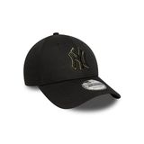 New Era 60759089 TEAM OUTLINE 9FORTY NEYYAN Siyah Logo Baskılı Unisex Şapka