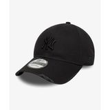 New Era 60771831-001 New York Yankees Washed Distress 9Forty Siyah Unisex Şapka