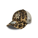 New Era 60856311 WMNS LEOPARD 940MC AF TRUK Kahverengi Leopar desenli Kadın Şapka