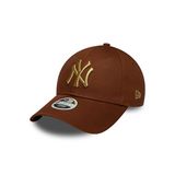 New Era 60915780 WMNS METALLIC LOGO 9FORTY Kahverengi Logo Baskılı Kadın Şapka