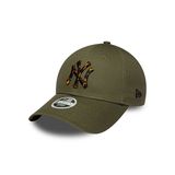 New Era 60915987 WMNS TORT INFILL 9FORTY Yeşil Leopar desenli Kadın Şapka