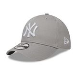 New Era 940 League Basic New York Yankees Beyzbol Şapkası, Gri, Standart Beden