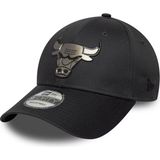 New Era 9forty Chicago Bulls Metallic Koyu Gri Erkek Şapka - Standart