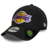 New Era 9Forty Snapback Şapka - Geri Dönüşümlü Los Angeles Lakers Siyah