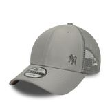 New Era Adult's Flawless MLB New York Yankees Beyzbol Şapkası Şapka Gri, gri, One Size
