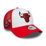 New Era Adult's Side Patch NBA Chicago Bulls Beyzbol Şapkası Şapka Kırmızı, kırmızı, One Size