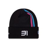 New Era Apline F1, Official Merchandise, 9FIFTY, Beyzbol Şapkası, Şapka, Ayarlanabilir, Siyah, Team Kit, Driver Edition, Esteban Ocon